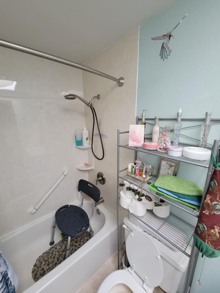 Bathroom before renovation NJ